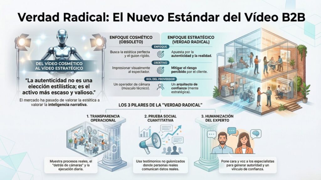 Verdad Radical, el nuevo estándar del vídeo B2B en 2026