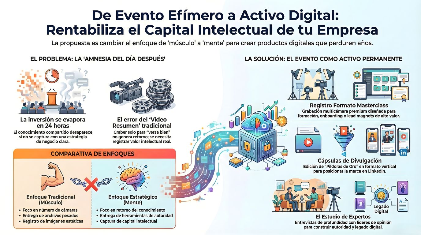 De evento efímero a activo digital - Vídeos de Eventos Avanza Video